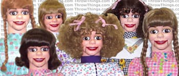 Female Ventriloquist Dummies - NEW Characters!